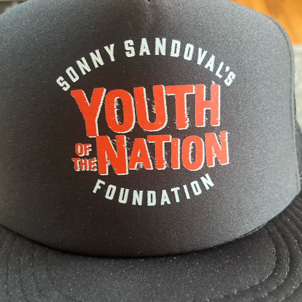 Youth of the Nation Foundation hat & bracelet: POD rock Band payable on death